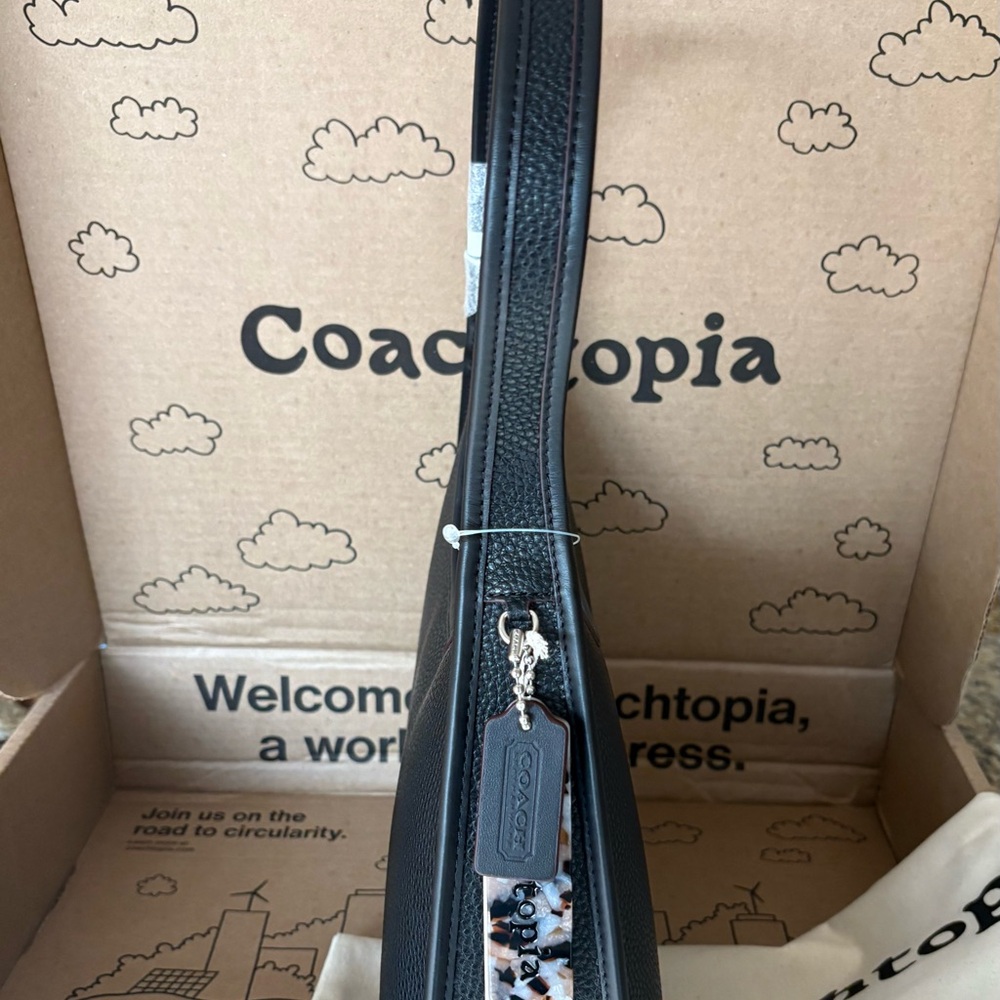 Coachtopia Ergo Large Hobo Bag - Black - Picture 2 of 5
